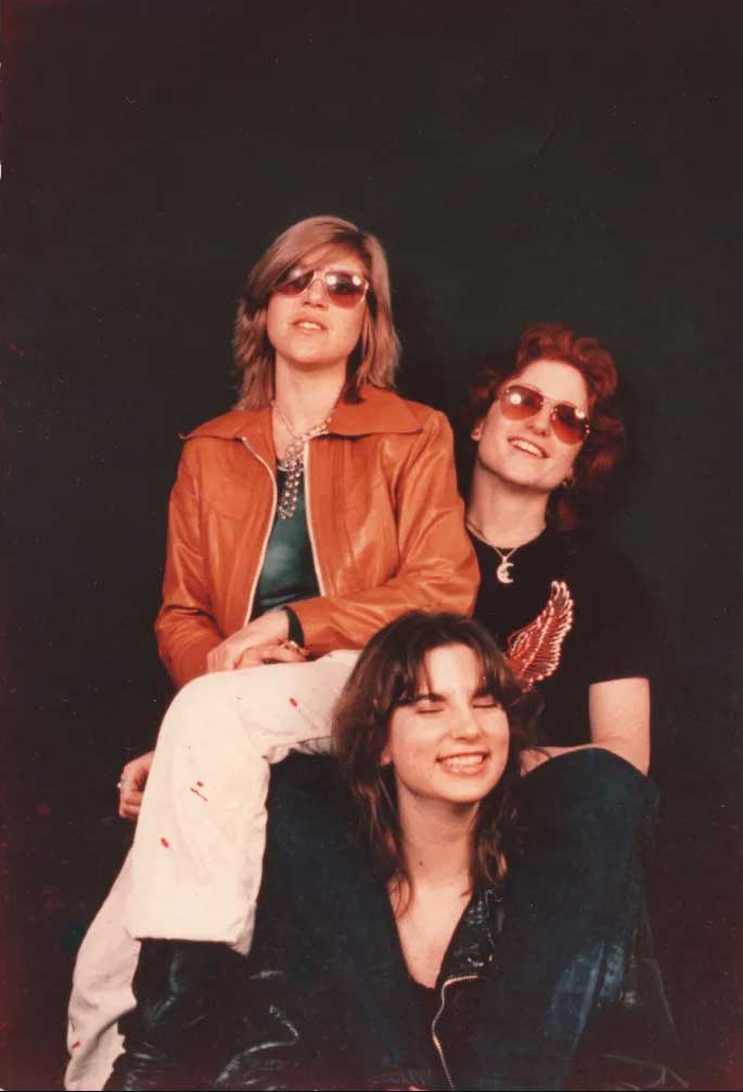 Lauren Abrams and Reynolds with Bromberg (1978)
